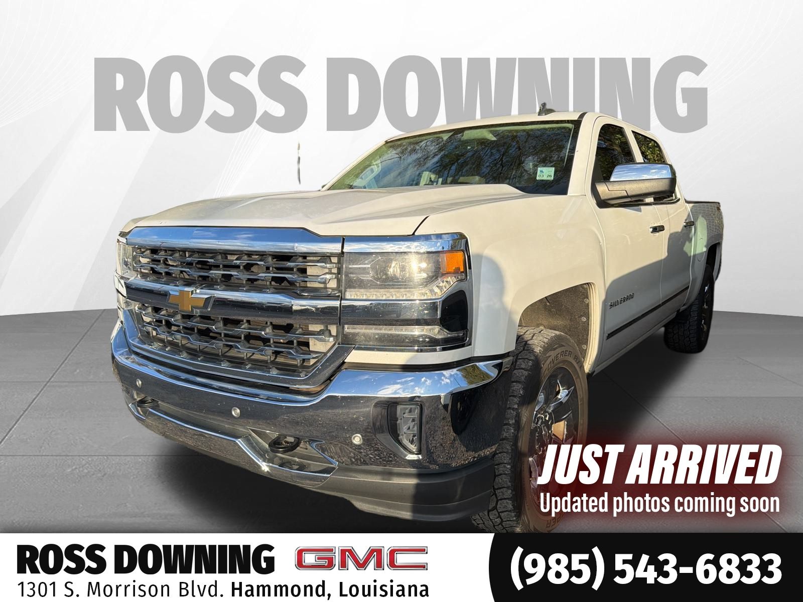 2016 Chevrolet Silverado 1500 LTZ Crew Cab 4WD