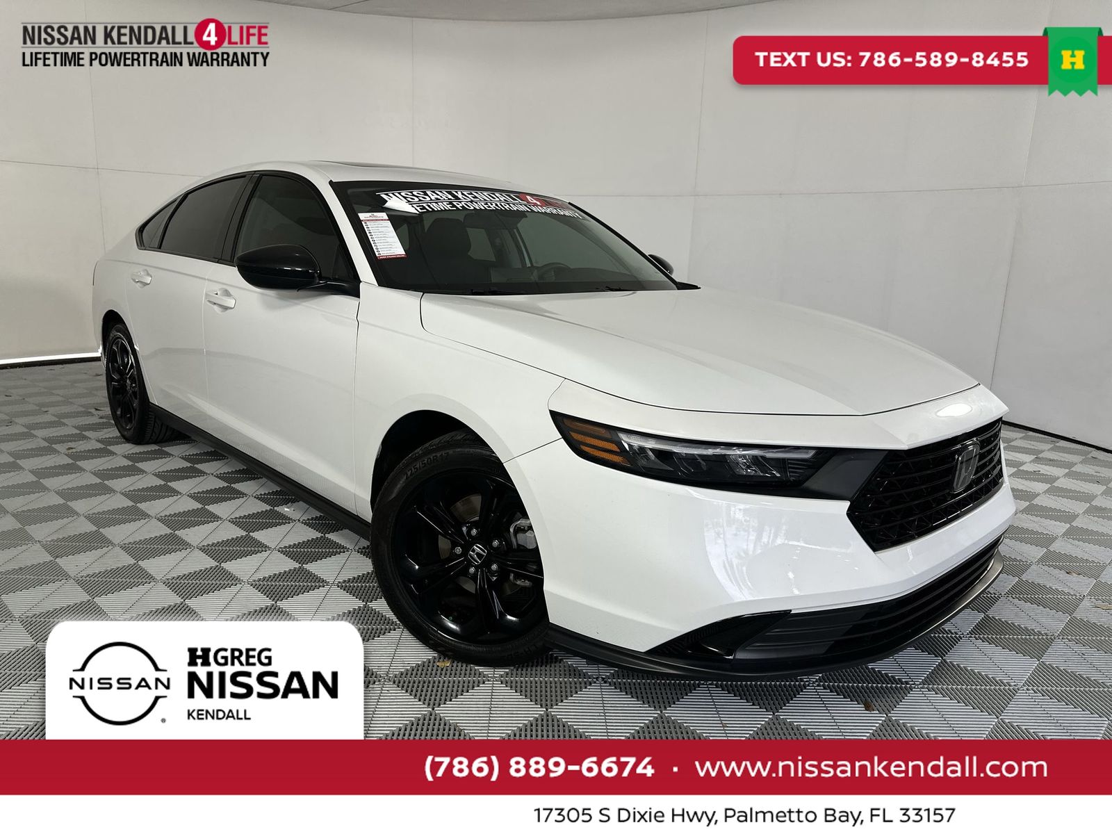 Platinum White Pearl 2025 Honda Accord SE FWD Sedan Front-Wheel Drive Continuously Variable Transmission