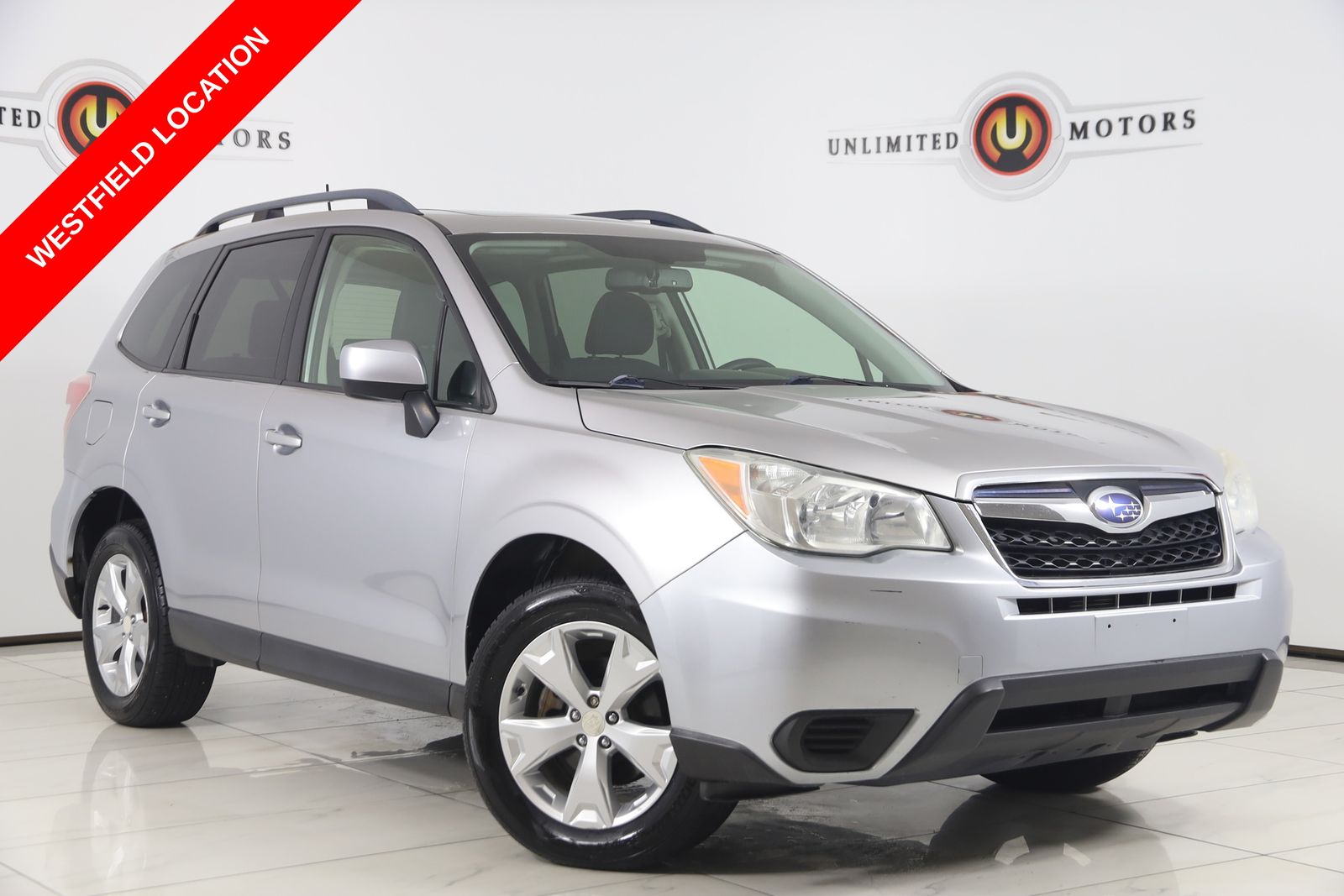 Ice Silver Metallic 2014 Subaru Forester SUV / Crossover All-Wheel Drive Continuously Variable Transmission
