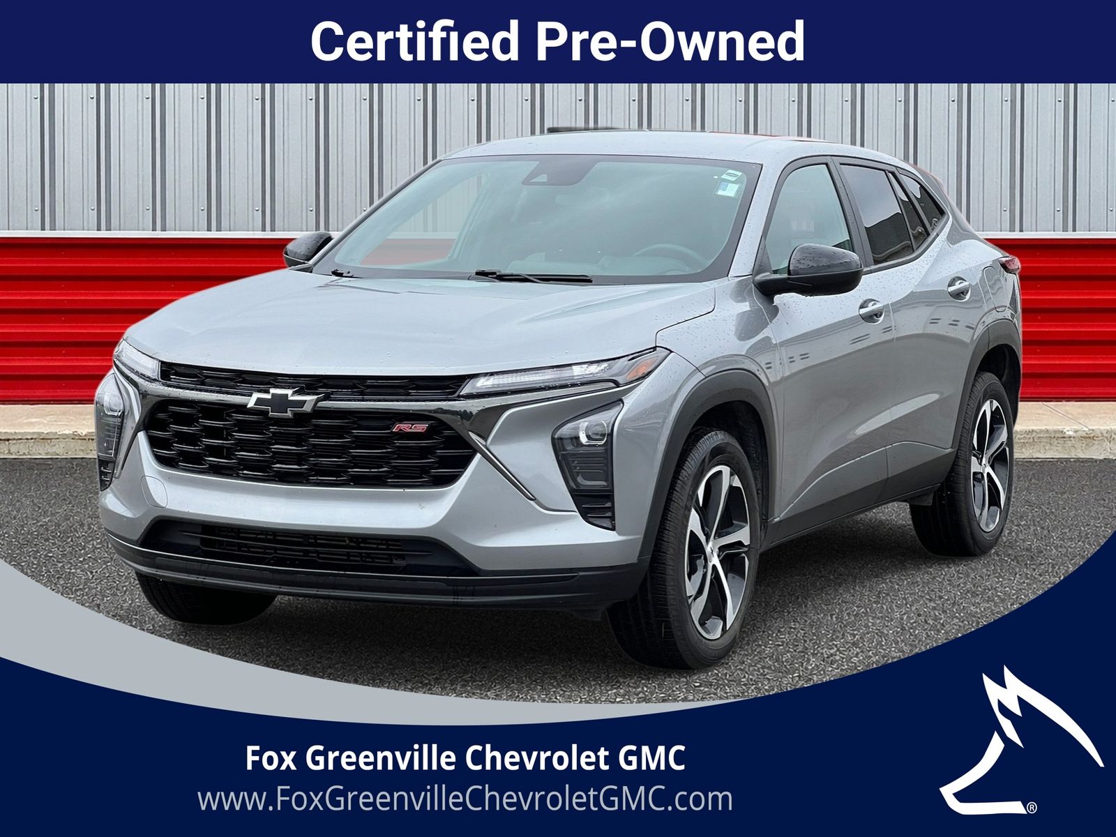 Sterling Gray Metallic 2024 Chevrolet Trax SUV / Crossover Front-Wheel Drive 6-Speed Automatic