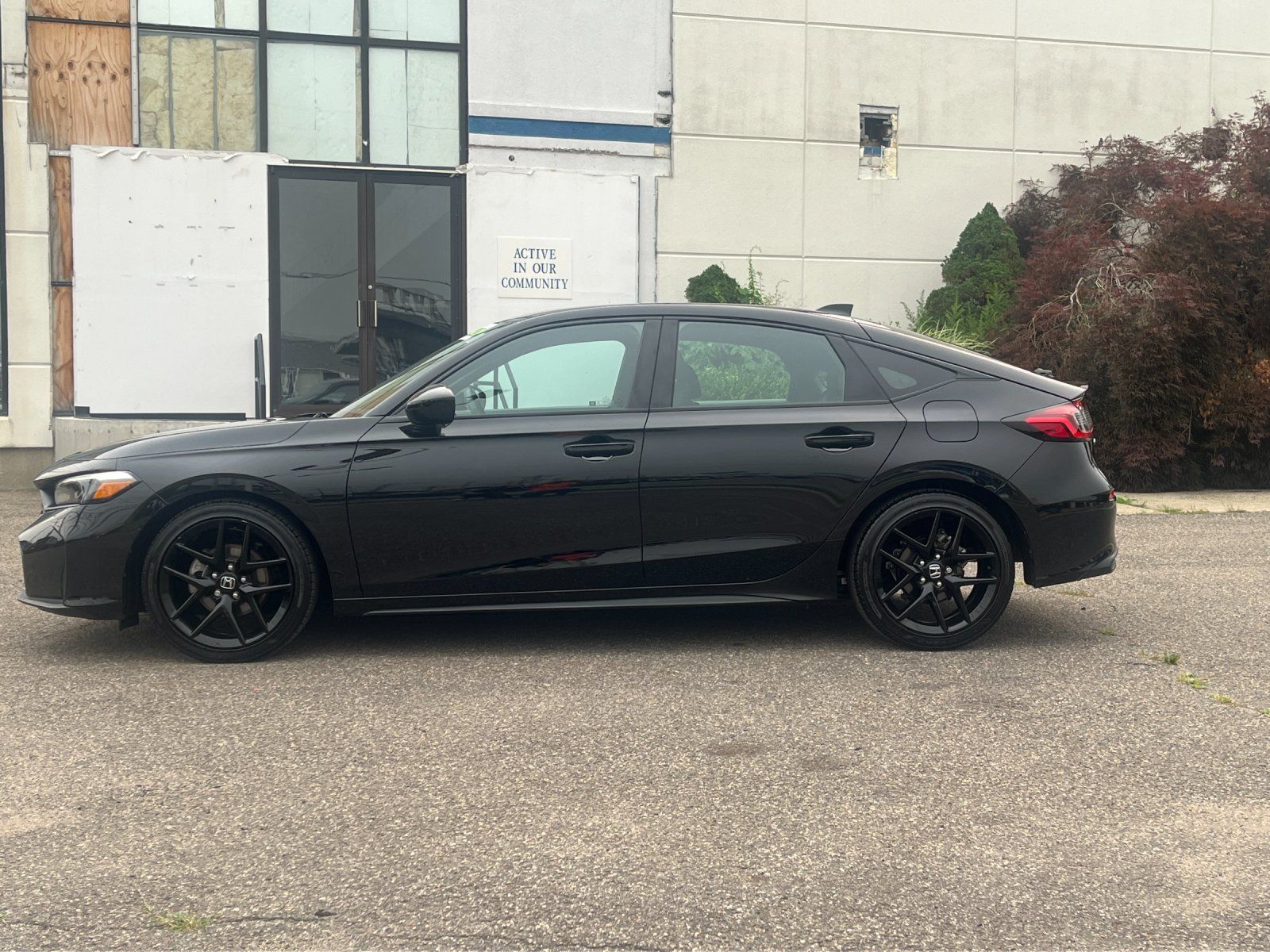 Crystal Black Pearl 2025 Honda Civic Hatchback Hatchback Front-Wheel Drive Continuously Variable Transmission