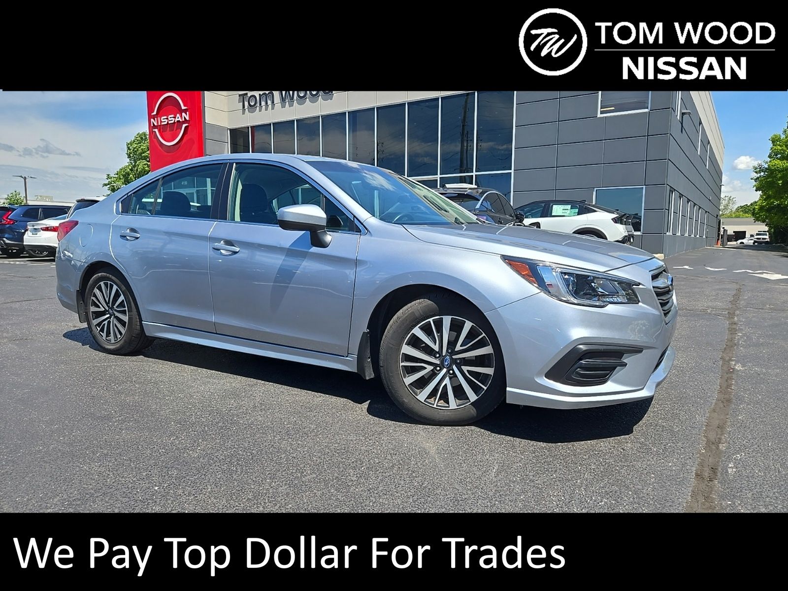 Ice Silver Metallic 2018 Subaru Legacy 2.5i Premium AWD Sedan All-Wheel Drive Continuously Variable Transmission