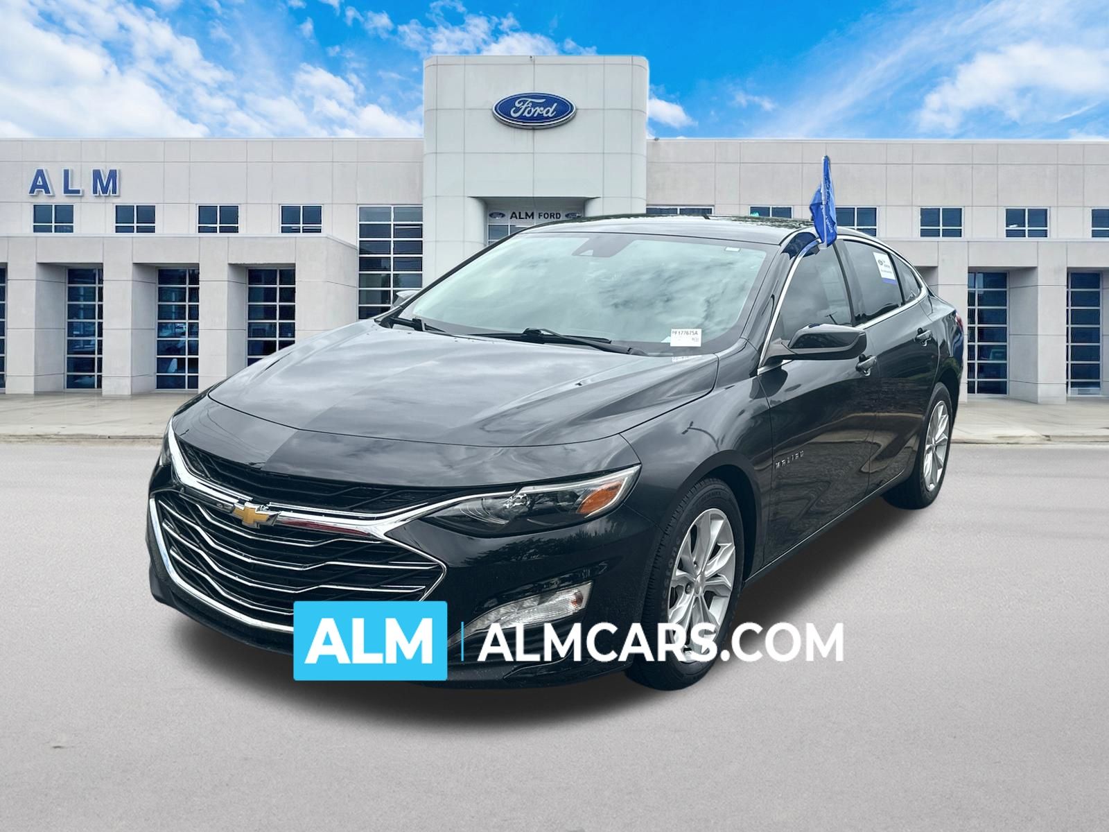 Mosaic Black Metallic 2023 Chevrolet Malibu Sedan Front-Wheel Drive Continuously Variable Transmission