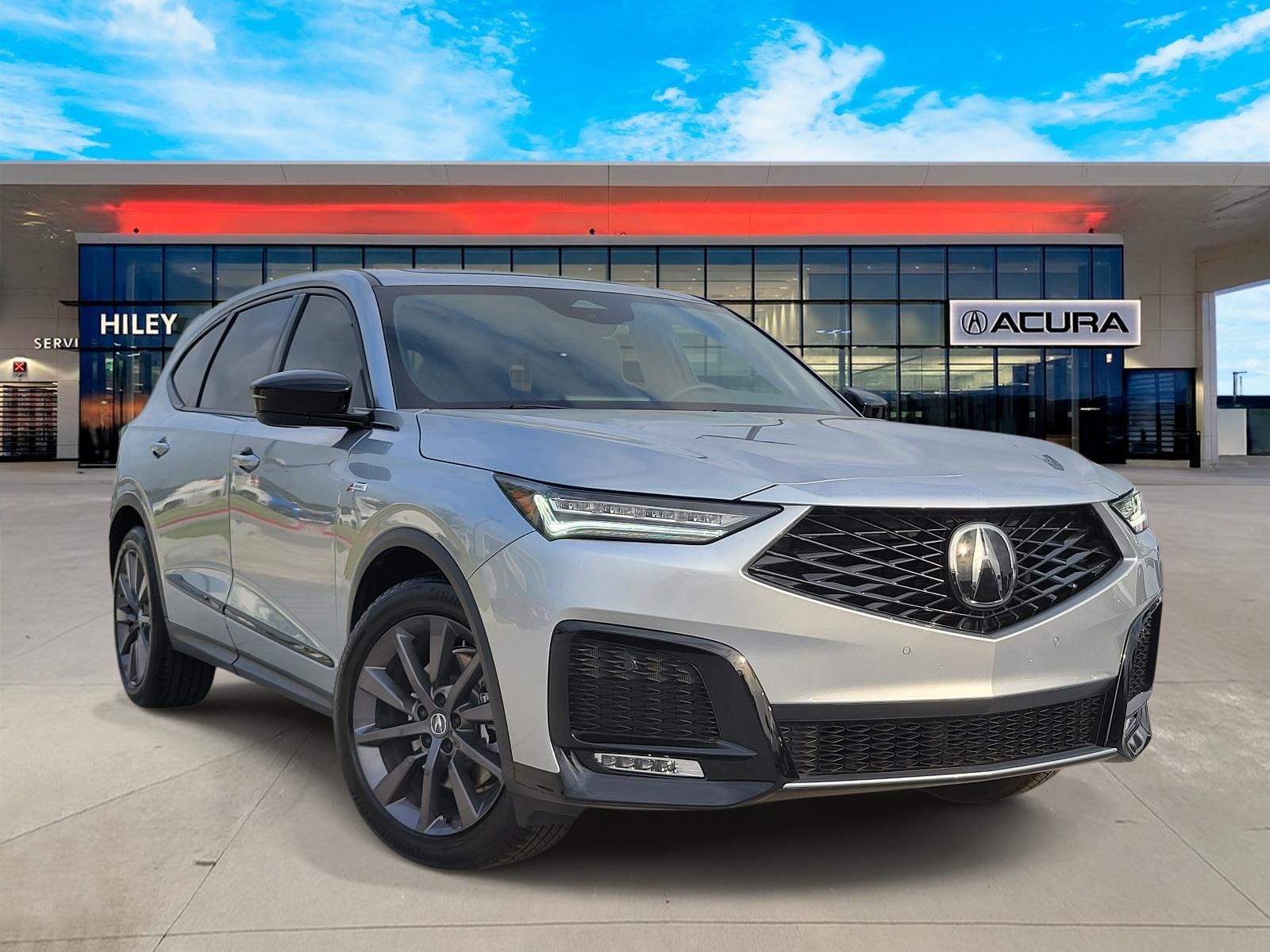 Solar Silver Metallic 2026 Acura MDX SUV / Crossover All-Wheel Drive Automatic