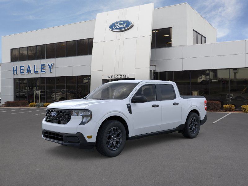 Space White Metallic 2026 Ford Maverick Pickup Truck All-Wheel Drive Continuously Variable Transmission
