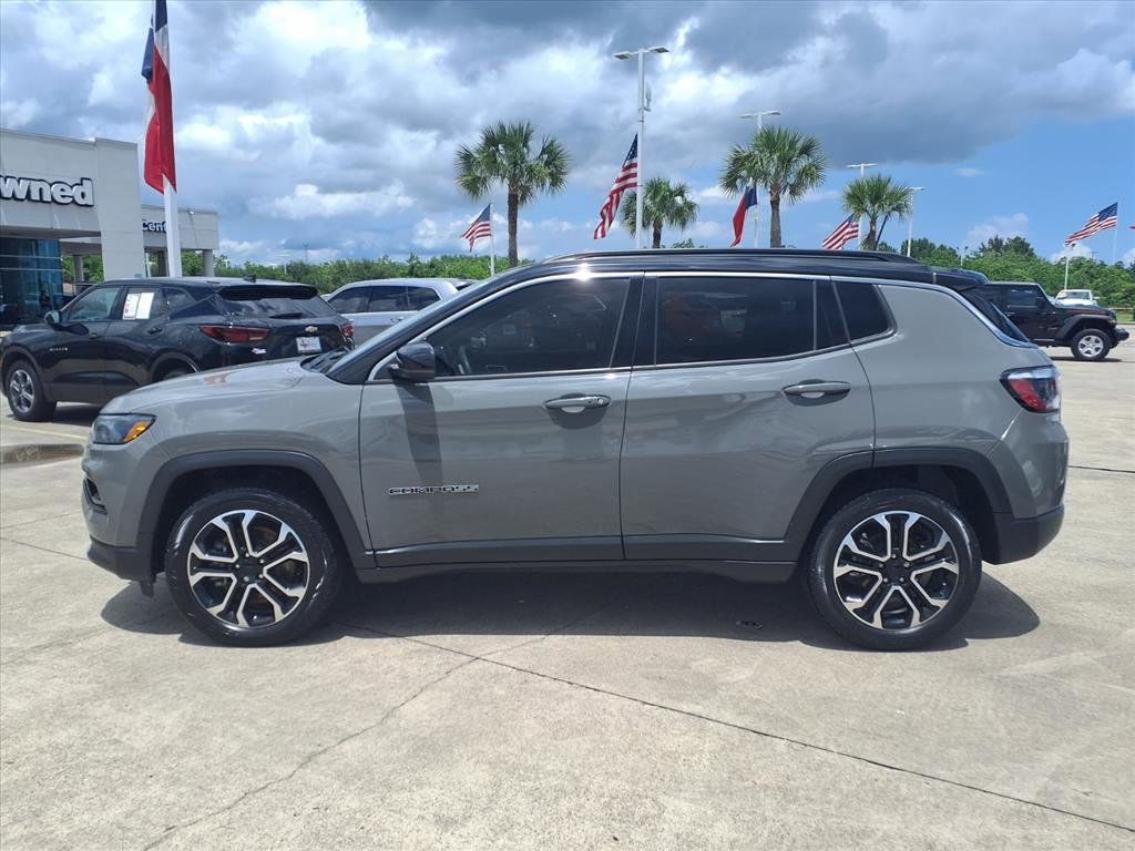 2023 Jeep Compass Limited Gray at Wharton Ford
