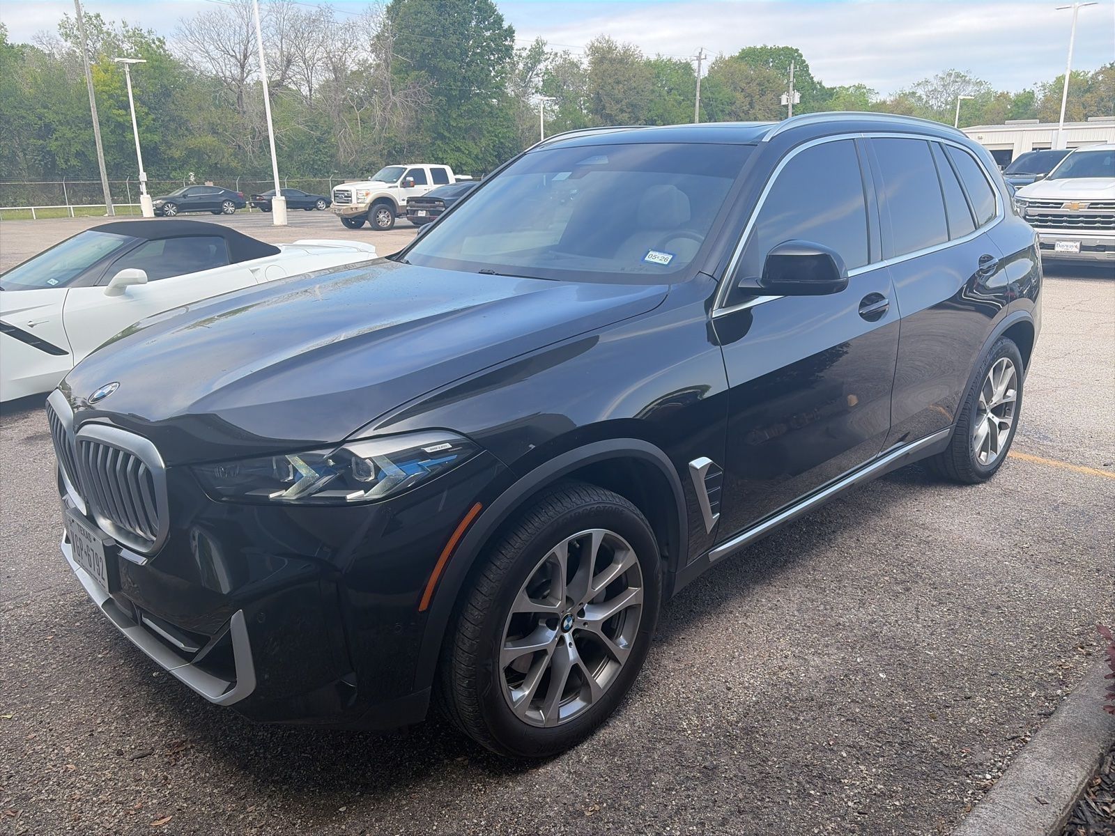 Black Sapphire Metallic 2024 BMW X5 sDrive40i RWD SUV / Crossover Rear-Wheel Drive 8-Speed Automatic