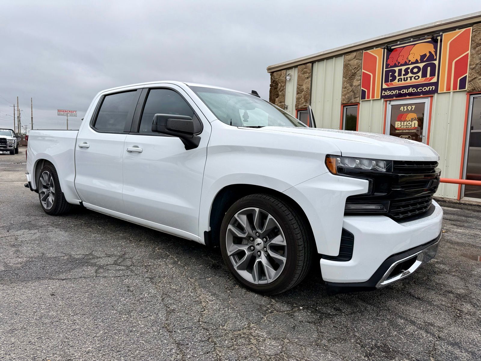 White 2019 Chevrolet Silverado 1500 RST Crew Cab RWD Pickup Truck 4X2 Automatic