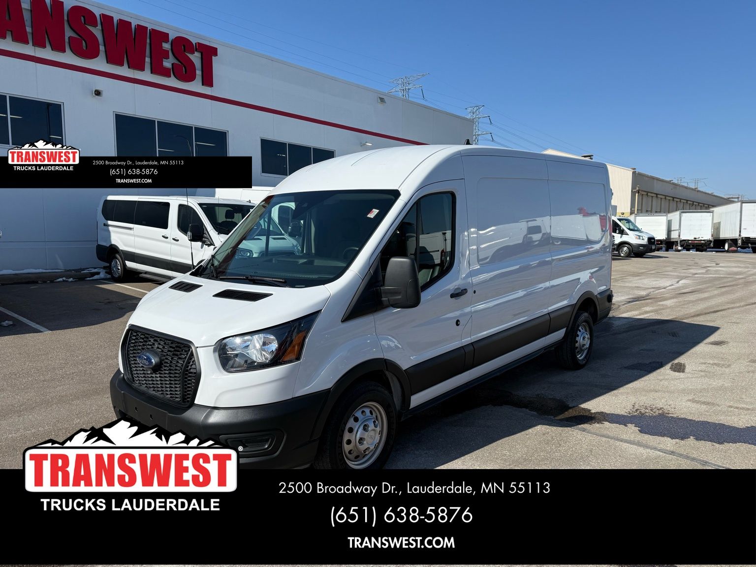 2024 Ford Transit Cargo 250 Medium Roof LB AWD