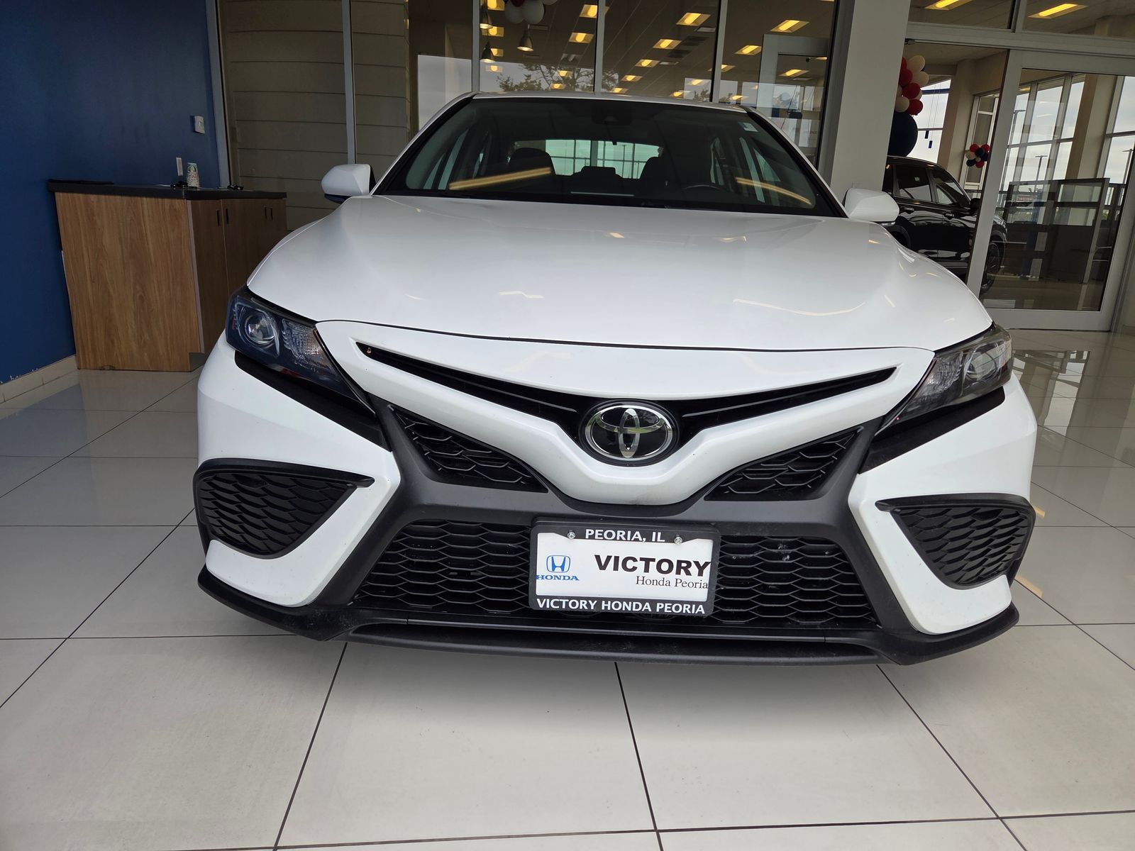 Used 2023 White Toyota SE image 2