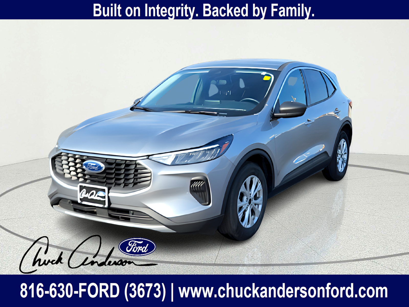 Silver Metallic 2024 Ford Escape Active FWD SUV / Crossover Front-Wheel Drive 8-Speed Automatic