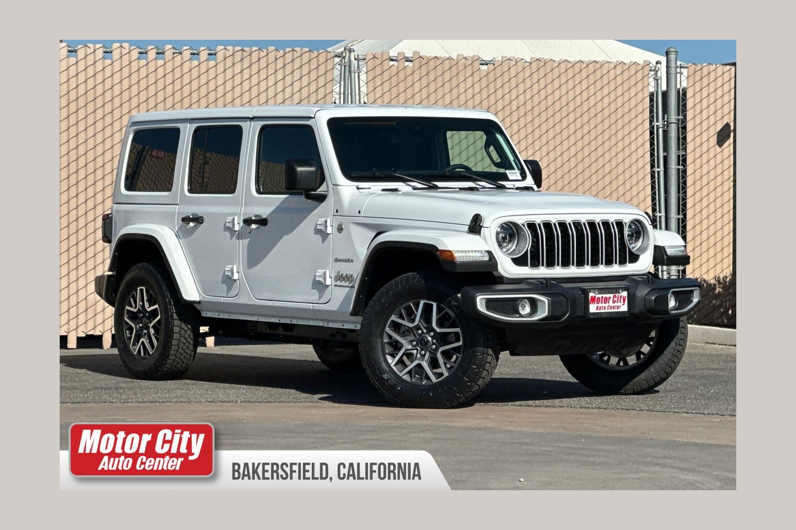 Bright White Clearcoat 2024 Jeep Wrangler SUV / Crossover Four-Wheel Drive 8-Speed Automatic