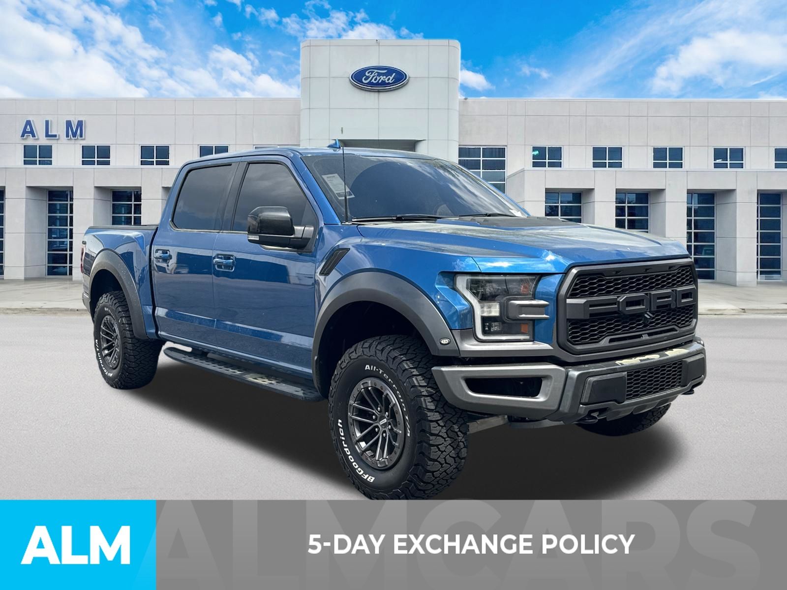 Used 2020 Ford Performance Blue Metallic Ford Raptor image 3