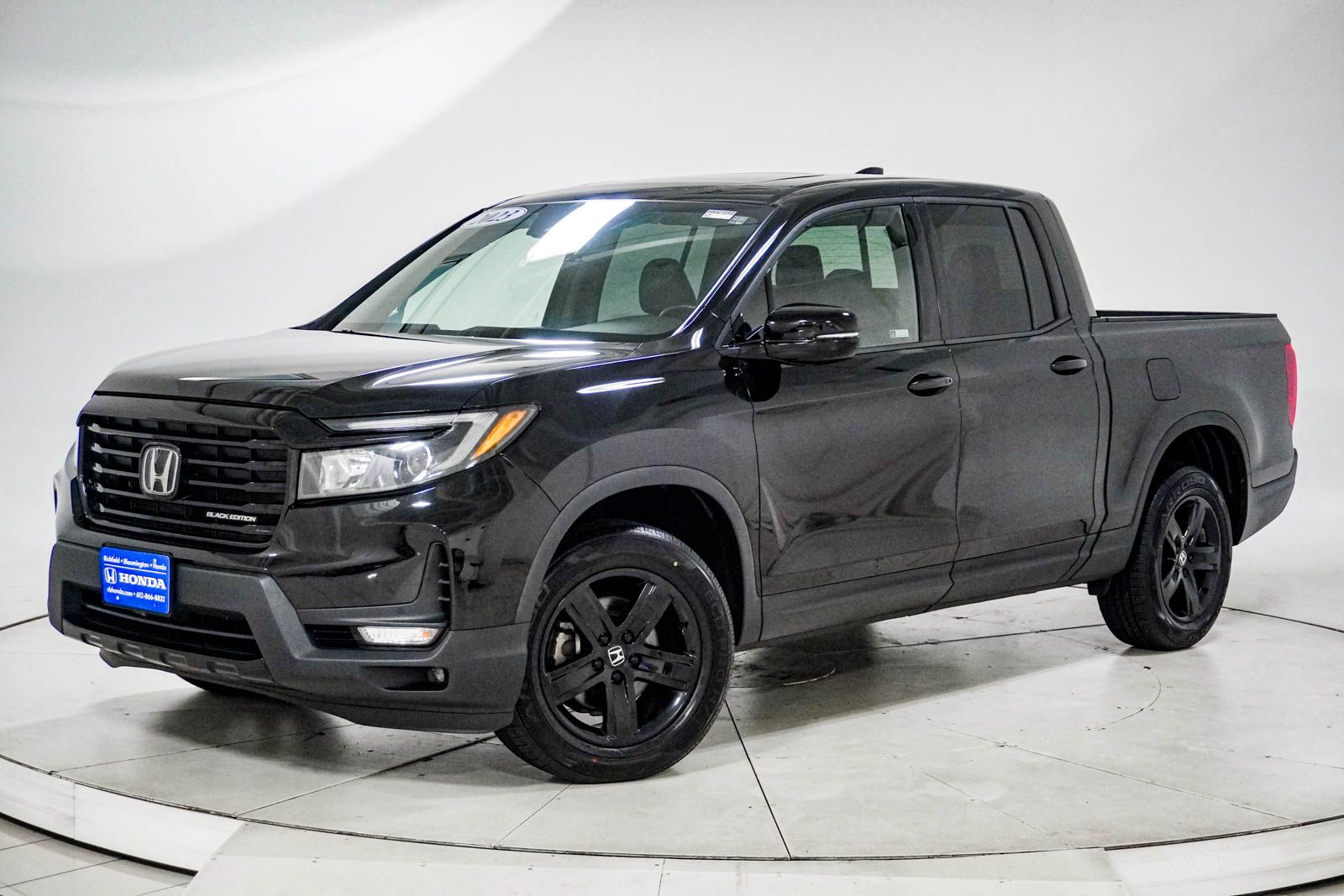Crystal Black Pearl 2023 Honda Ridgeline Black Edition AWD Pickup Truck All-Wheel Drive 9-Speed Automatic
