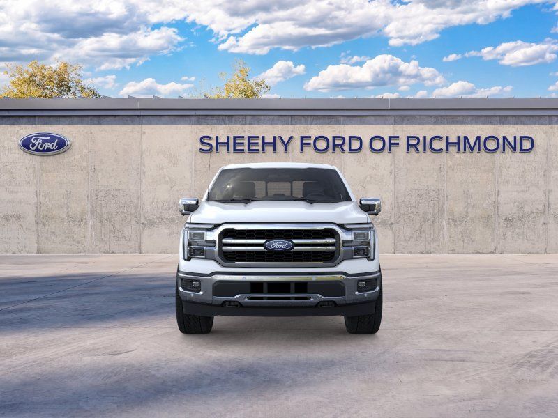 New 2026 Star White Metallic Tri-Coat Ford Lariat image 7