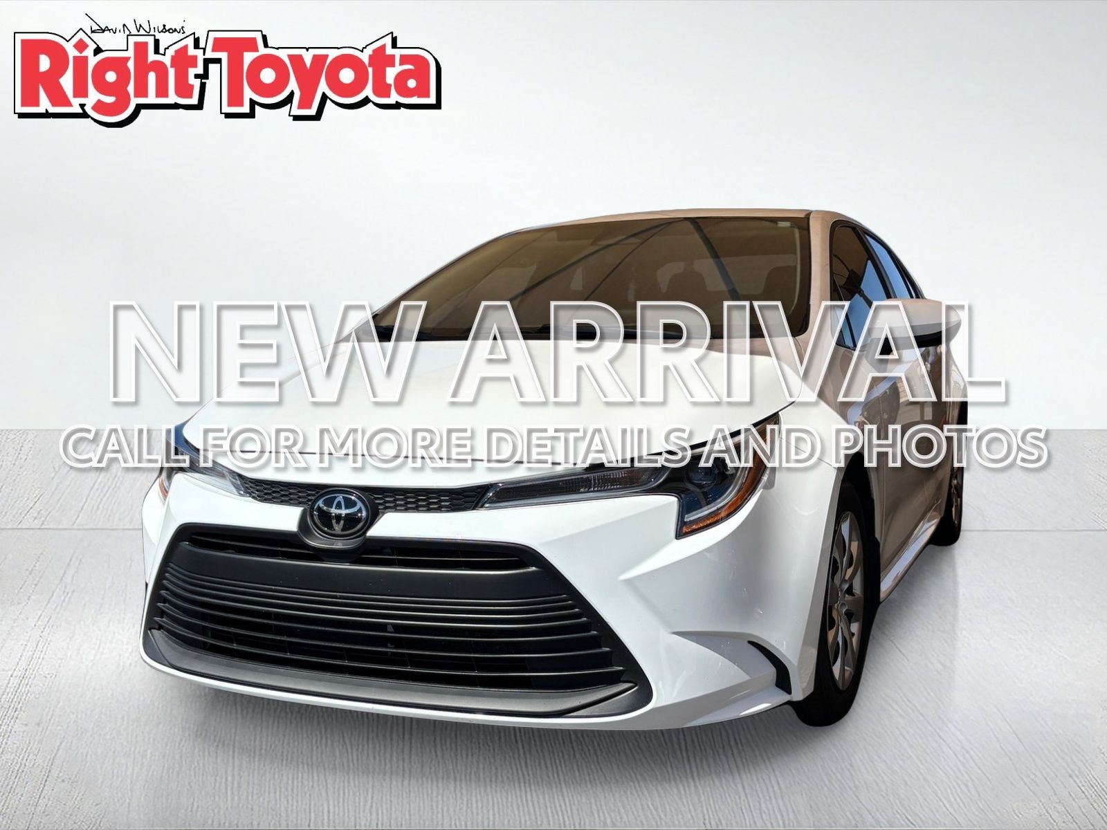 Ice Cap 2025 Toyota Corolla LE FWD Sedan Front-Wheel Drive Continuously Variable Transmission