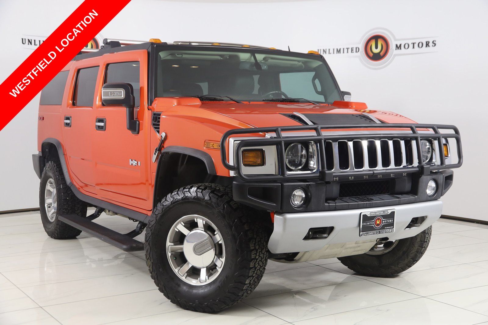Solar Flare Metallic 2008 Hummer H2 SUV / Crossover Four-Wheel Drive 6-Speed Automatic Overdrive