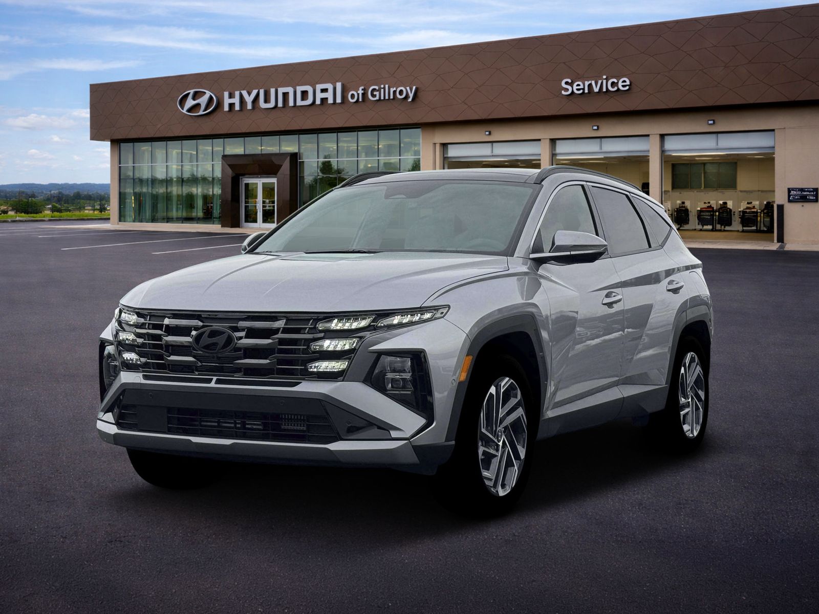Shimmering Silver 2026 Hyundai Tucson Hybrid Plug-In SUV / Crossover All-Wheel Drive 6-Speed Automatic