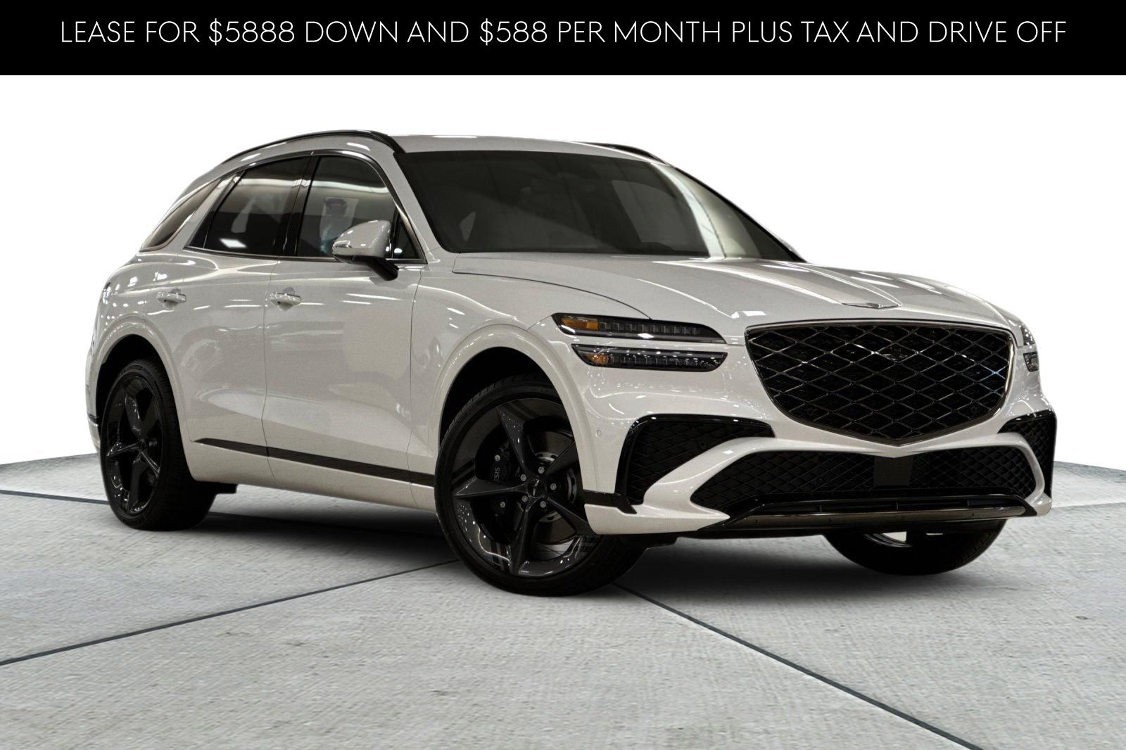 White 2026 Genesis GV70 3.5T Sport Prestige AWD SUV / Crossover All-Wheel Drive 8-Speed Automatic