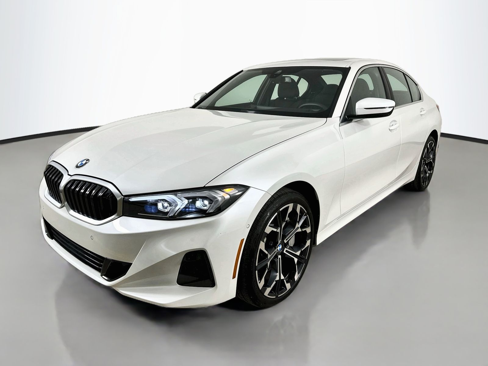 Mineral White Metallic 2025 BMW 3 Series Sedan All-Wheel Drive 8-Speed Automatic