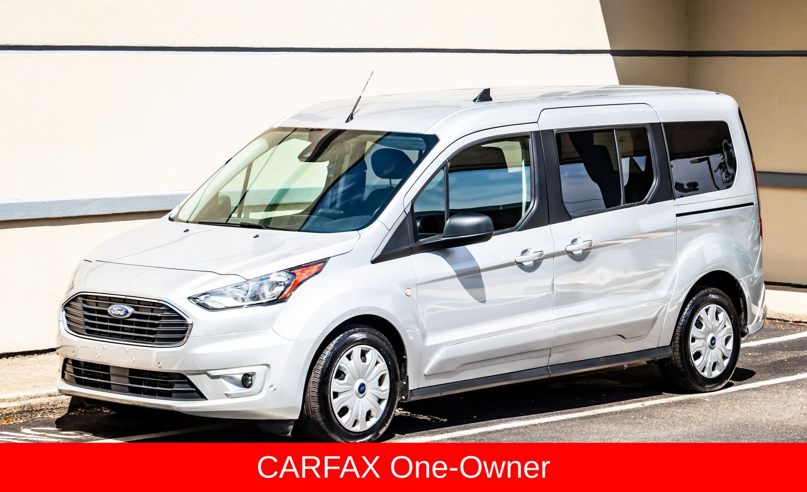 Silver 2021 Ford Transit Connect Van Front-Wheel Drive 8-Speed Automatic
