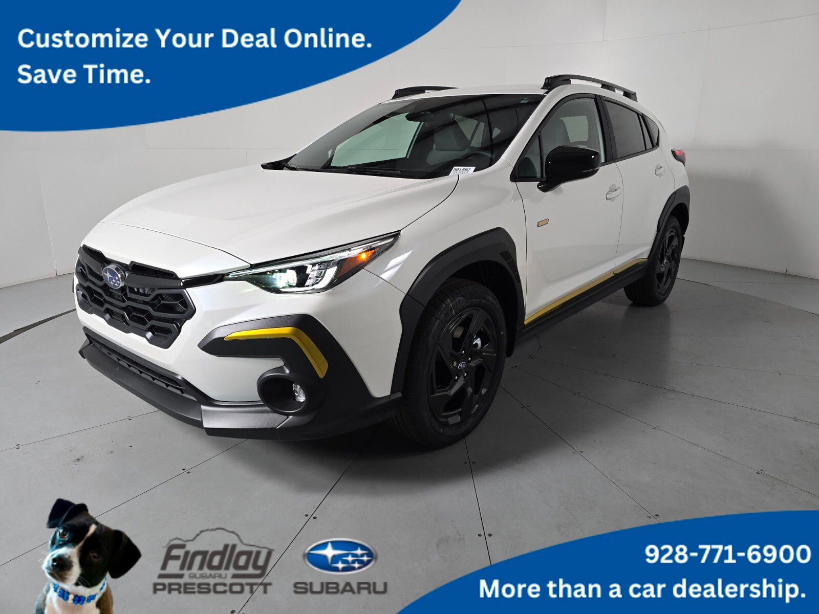 Crystal White Pearl 2026 Subaru Crosstrek Sport AWD SUV / Crossover All-Wheel Drive Continuously Variable Transmission