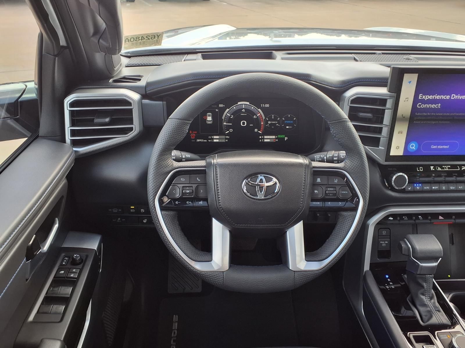 2025 Toyota Sequoia Platinum Silver at Bayway Cadillac of The Woodlands