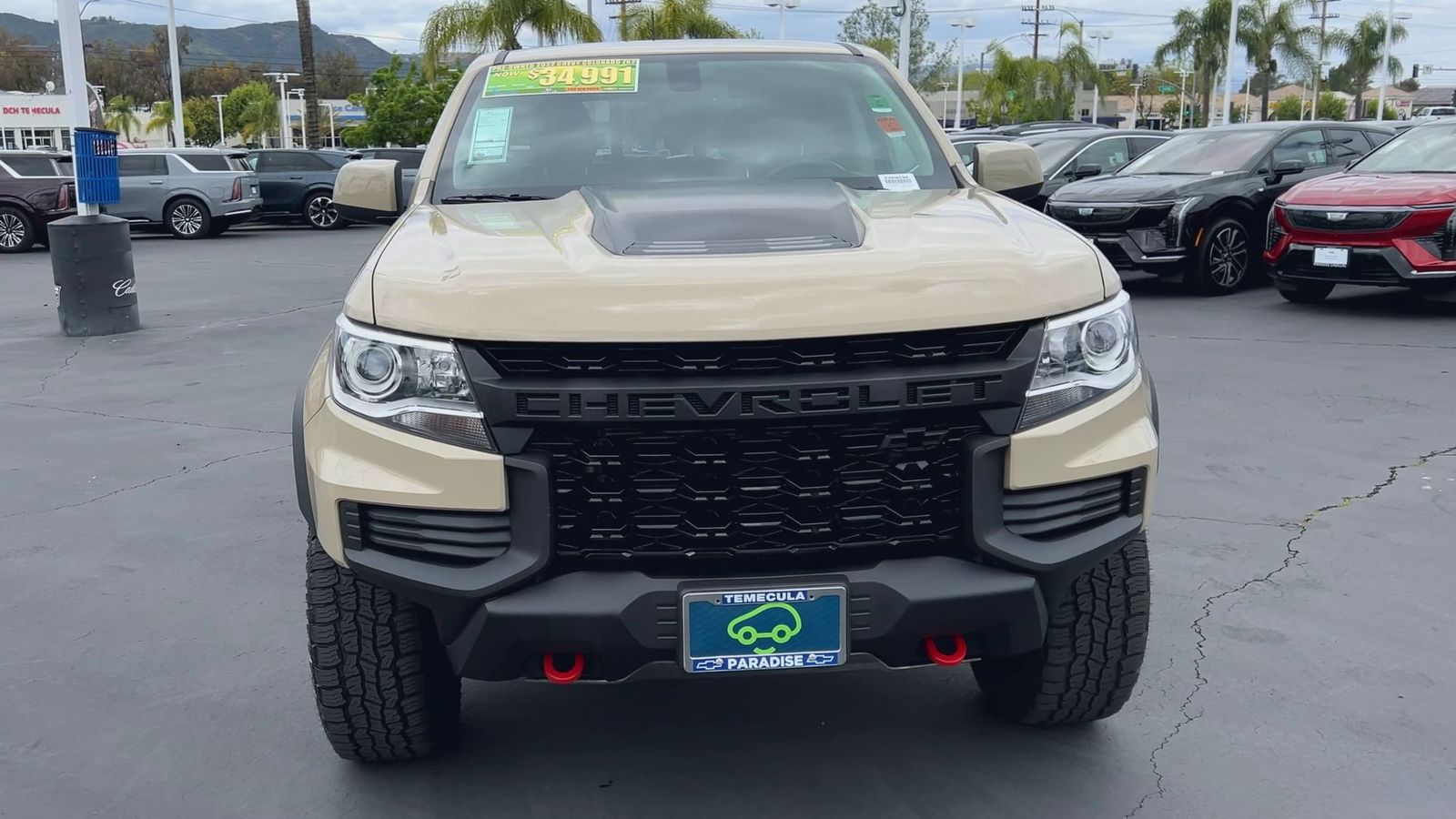 used 2022 Chevrolet Colorado car, priced at $35,076