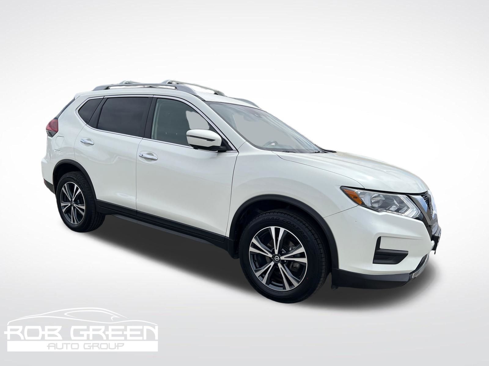 Pearl White Tricoat 2020 Nissan Rogue SUV / Crossover All-Wheel Drive Continuously Variable Transmission