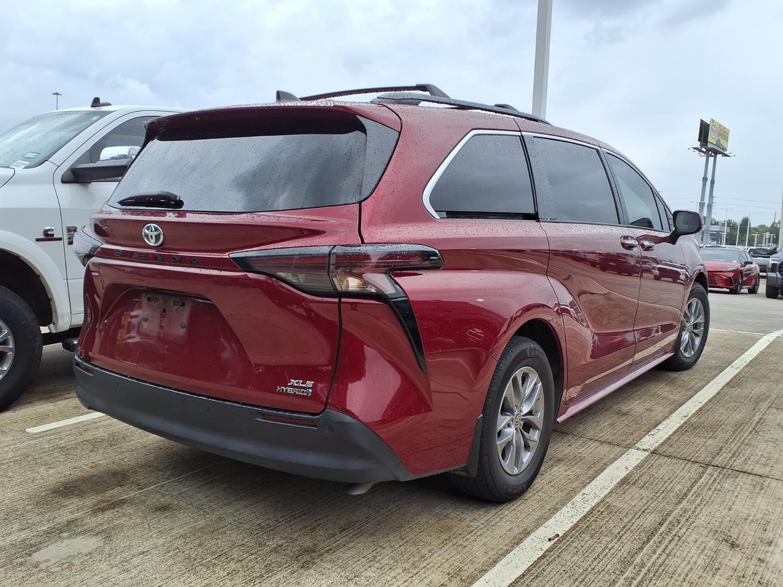 2023 Toyota Sienna XLE Red at Gullo Toyota