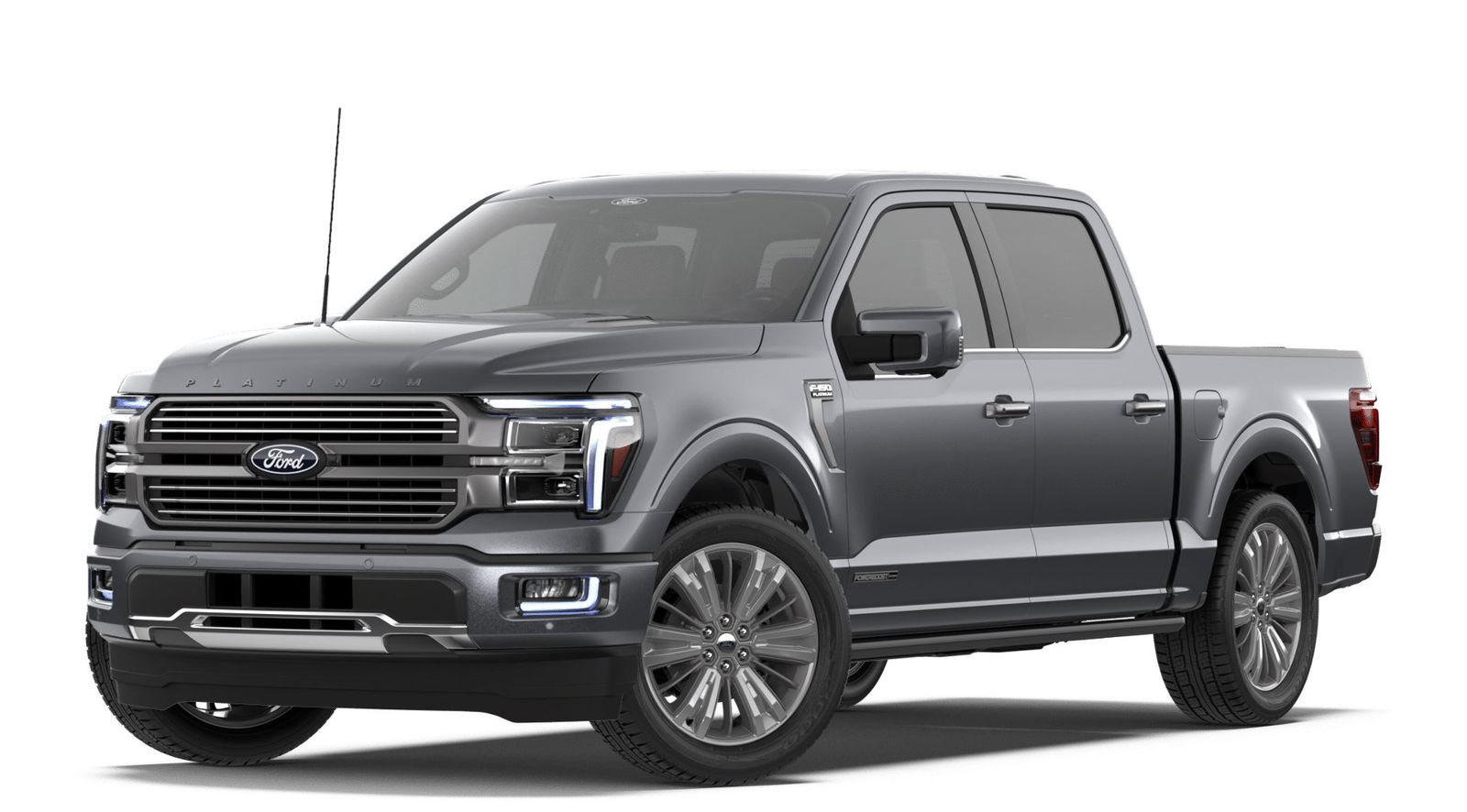 Carbonized Gray Metallic 2026 Ford F-150 Pickup Truck Four-Wheel Drive Automatic