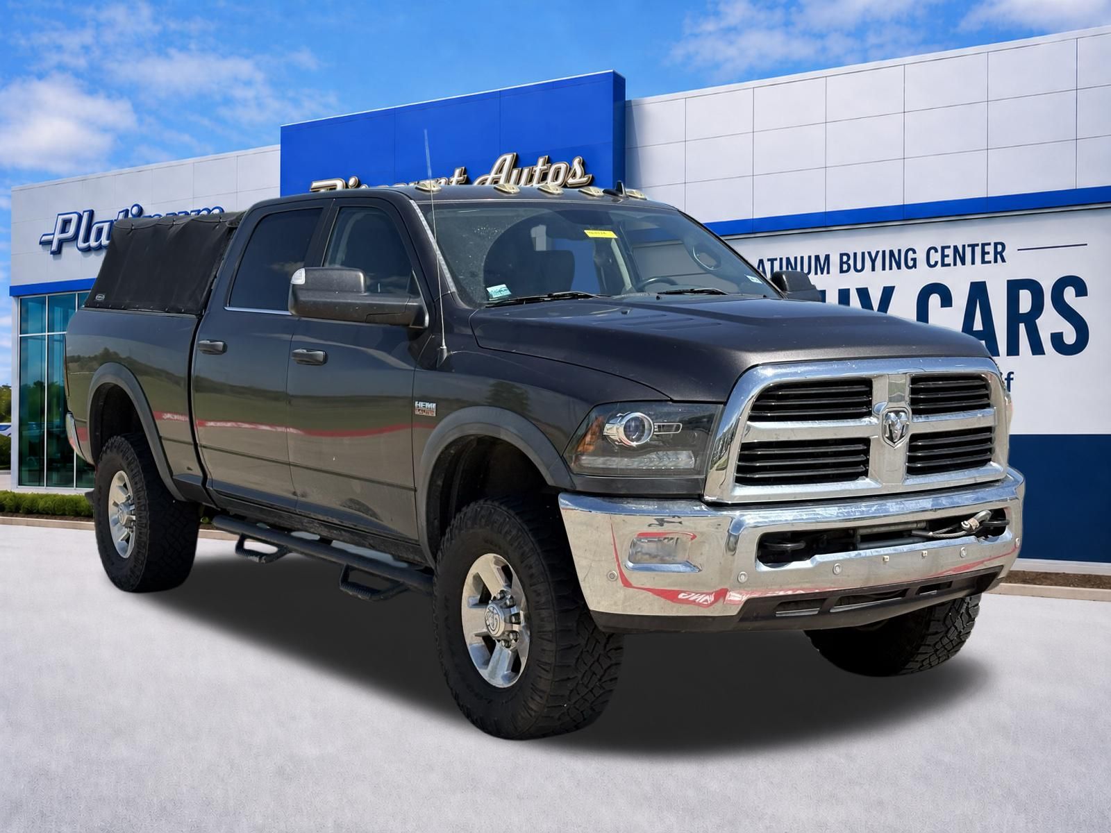 Gray (Granite Crystal Metallic Clearcoat) 2016 RAM 2500 Power Wagon Crew Cab 4WD Pickup Truck Four-Wheel Drive 6-Speed Automatic