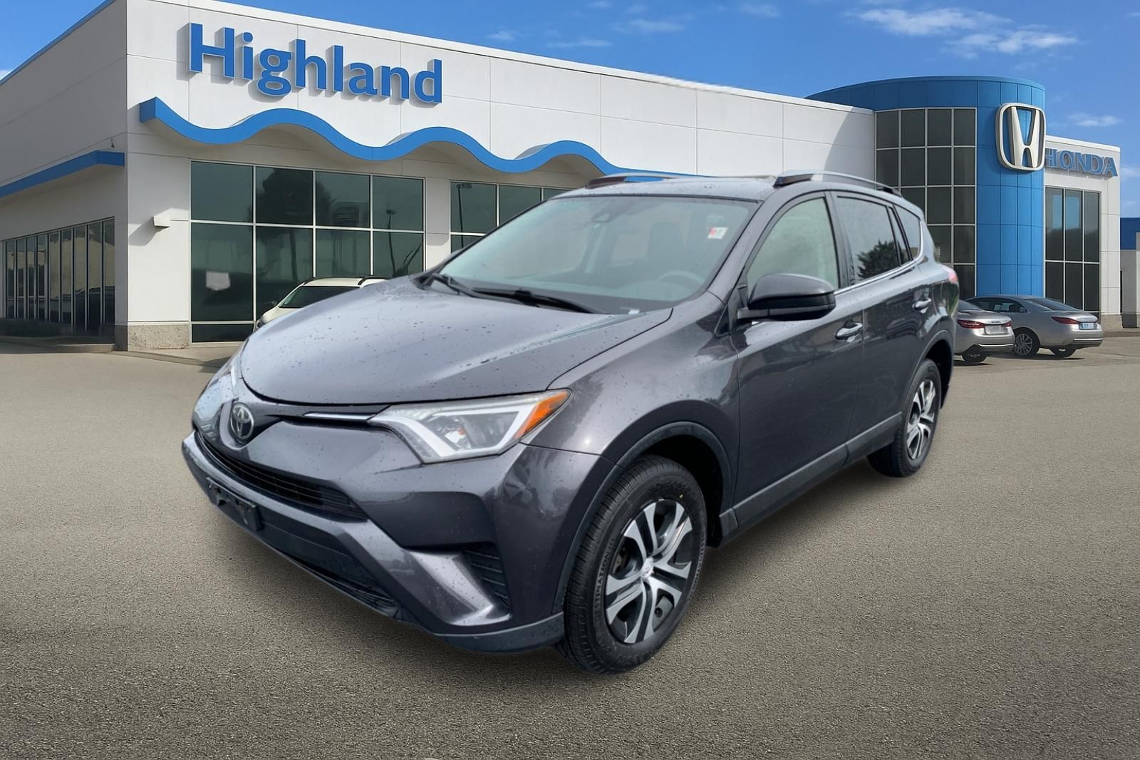 Magnetic Gray Metallic 2017 Toyota RAV4 LE AWD SUV / Crossover All-Wheel Drive 6-Speed Automatic