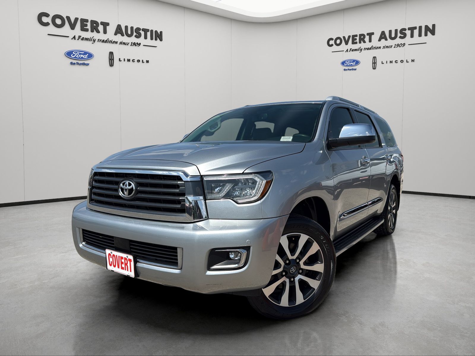 Celestial Silver Metallic 2021 Toyota Sequoia SUV / Crossover Four-Wheel Drive 6-Speed Automatic