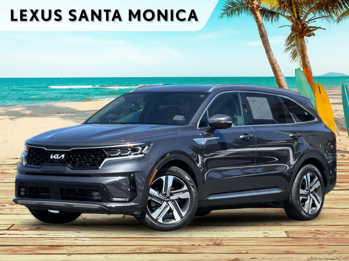 Gray (Platinum Graphite) 2022 Kia Sorento Plug-In Hybrid SX Prestige AWD SUV / Crossover All-Wheel Drive 6-Speed Automatic