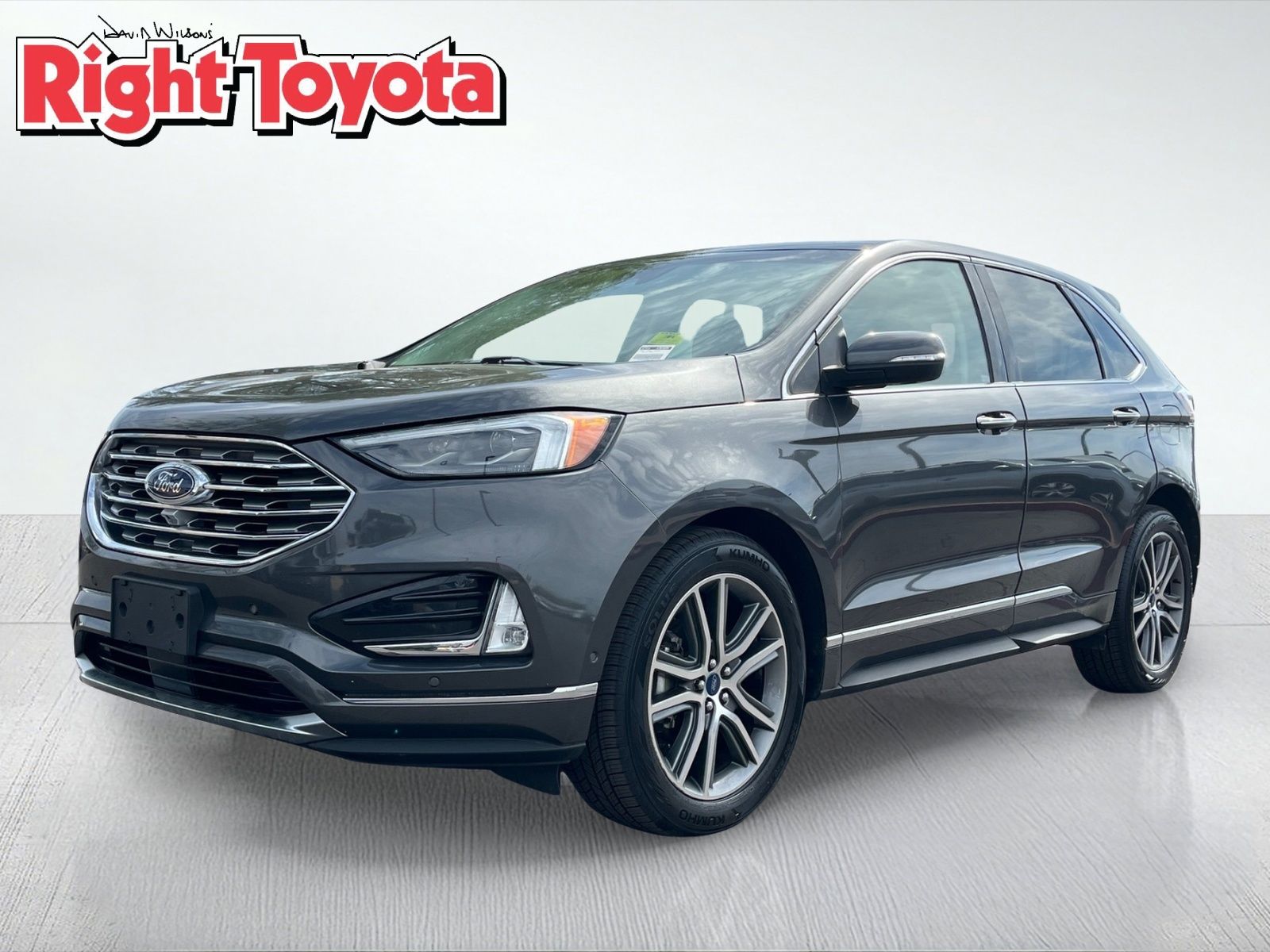 Gray (Magnetic Metallic) 2019 Ford Edge SUV / Crossover Front-Wheel Drive 8-Speed Automatic
