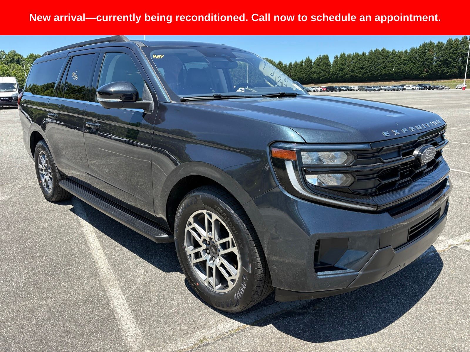 Blue Metallic 2025 Ford Expedition MAX Active RWD SUV / Crossover 4X2 Automatic