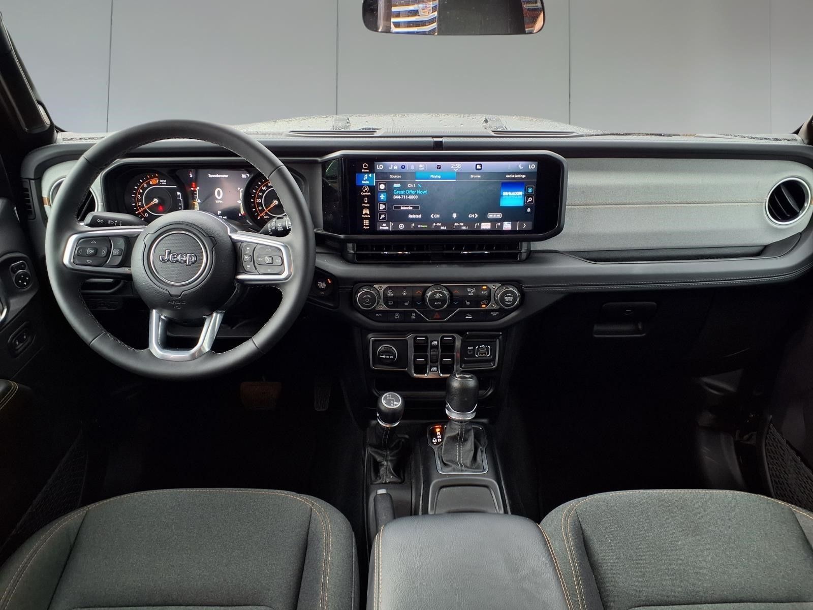 2026 Jeep Wrangler Sahara Black at Big Star Chrysler Jeep Dodge Ram 