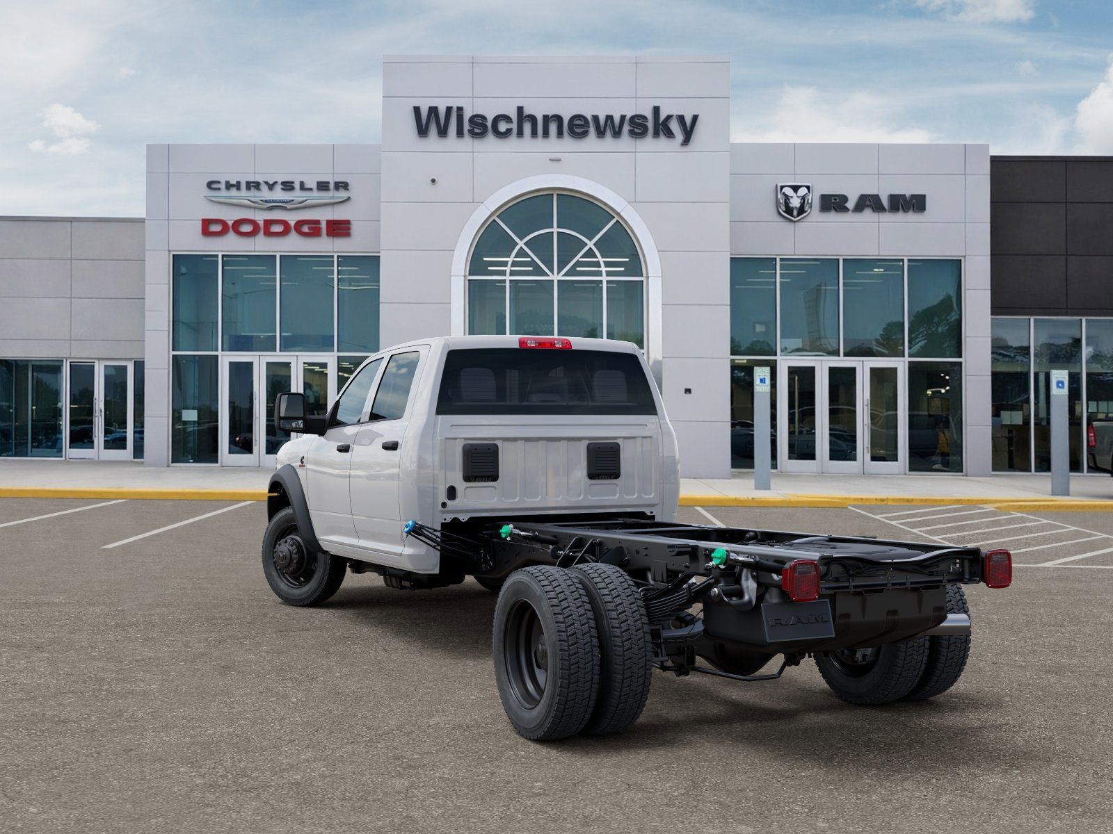 2026 Ram 5500HD Tradesman White at Texan Dodge Chrysler Jeep Ram