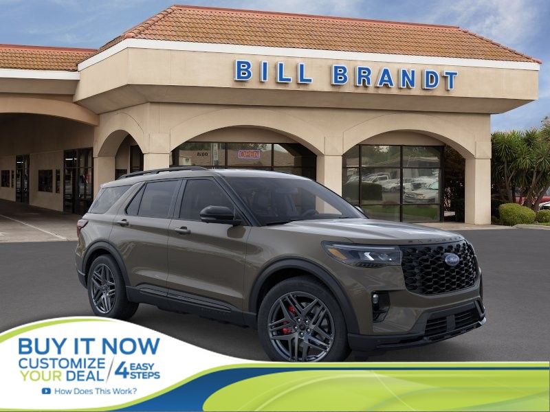 Marsh Gray 2026 Ford Explorer ST AWD SUV / Crossover All-Wheel Drive Automatic