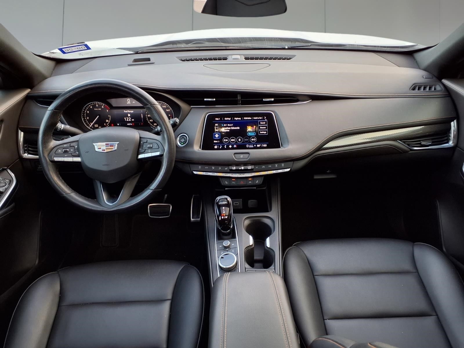 2023 Cadillac XT4 Sport White at Bayshore Chrysler Jeep Dodge Ram