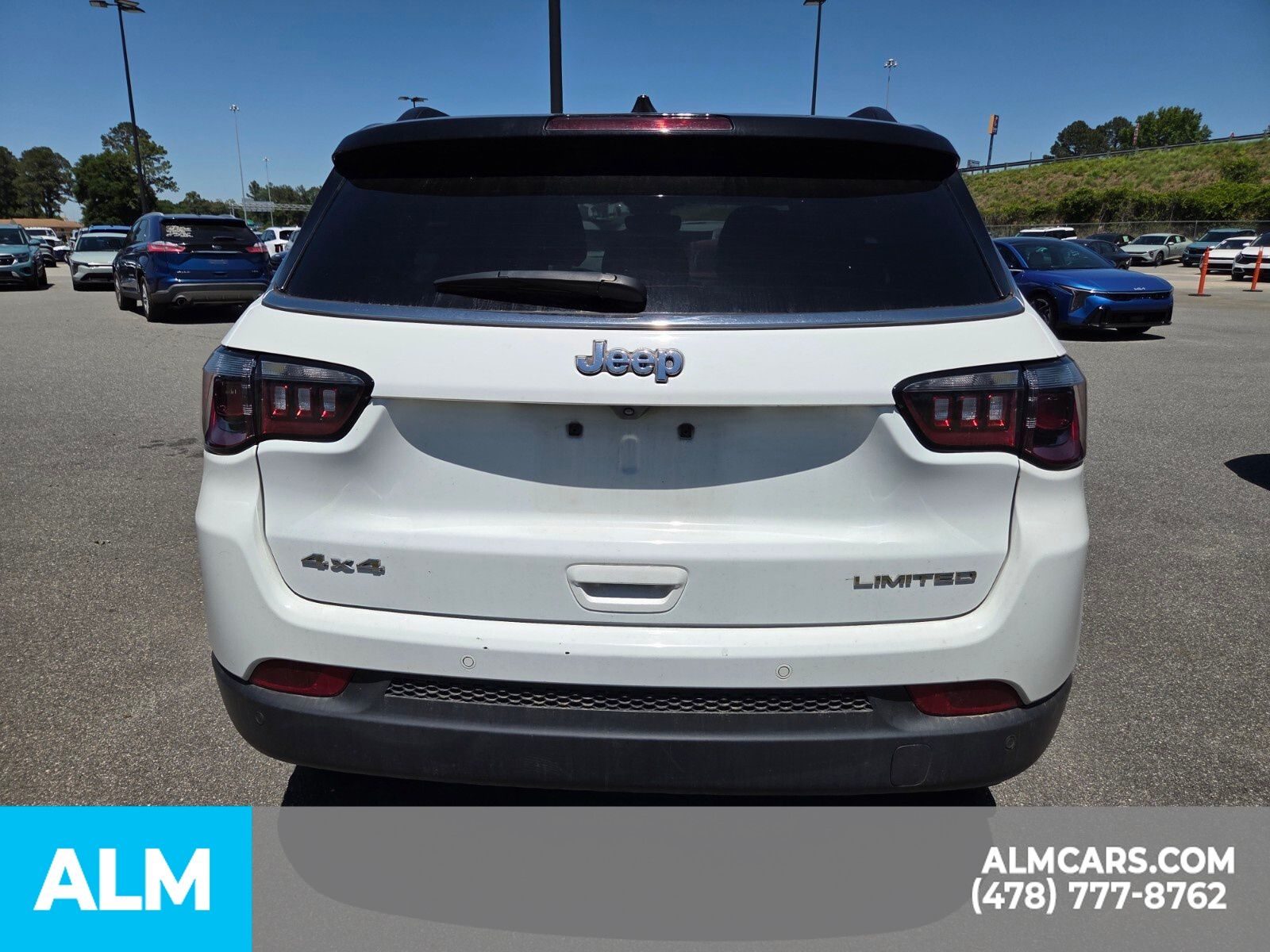 Used 2025 Bright White Clearcoat Jeep Limited image 23