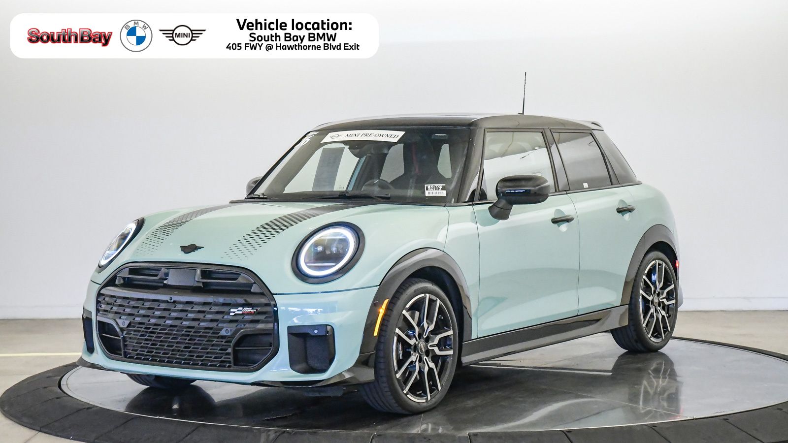Green Metallic 2026 MINI Cooper Hatchback Front-Wheel Drive 7-Speed Automatic