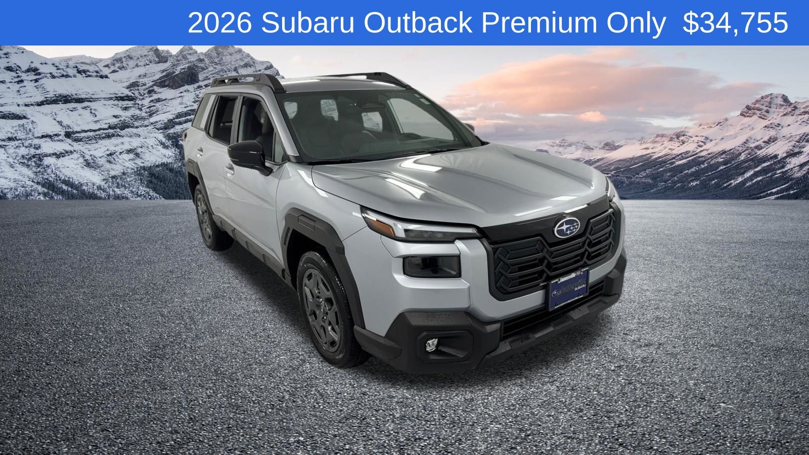 Ice Silver Metallic 2026 Subaru Outback SUV / Crossover All-Wheel Drive Continuously Variable Transmission
