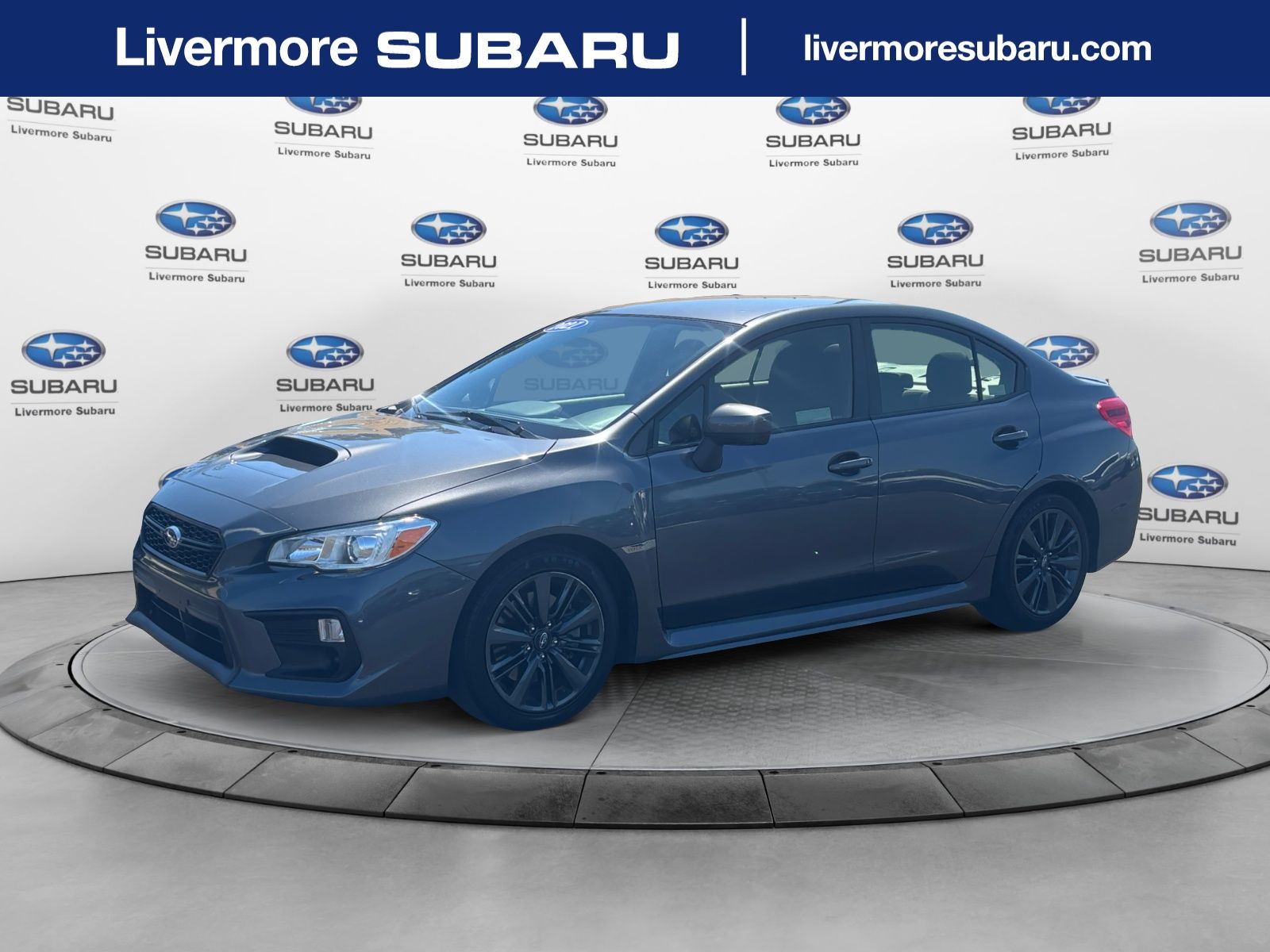 Magnetite Gray Metallic 2021 Subaru WRX Sedan All-Wheel Drive 6-Speed Manual