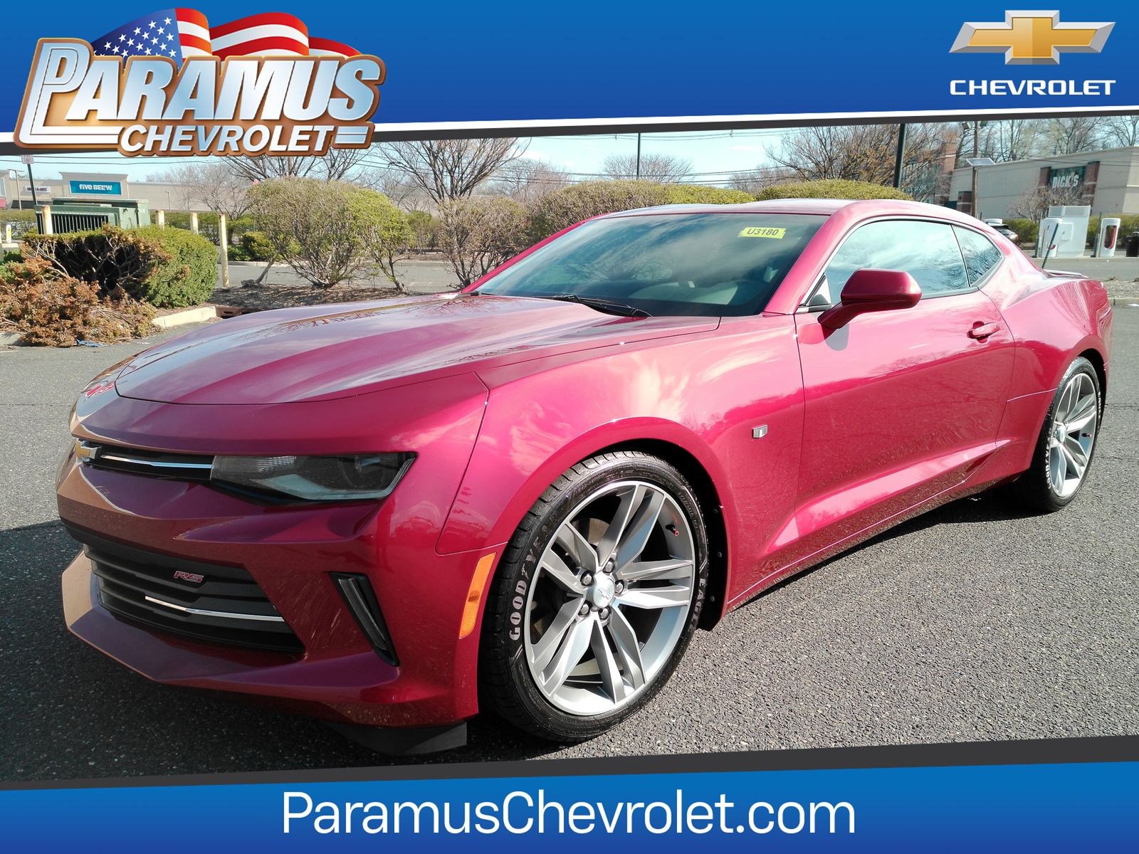 Garnet Red Tintcoat 2018 Chevrolet Camaro 1LT Coupe RWD Coupe Rear-Wheel Drive 8-Speed Automatic
