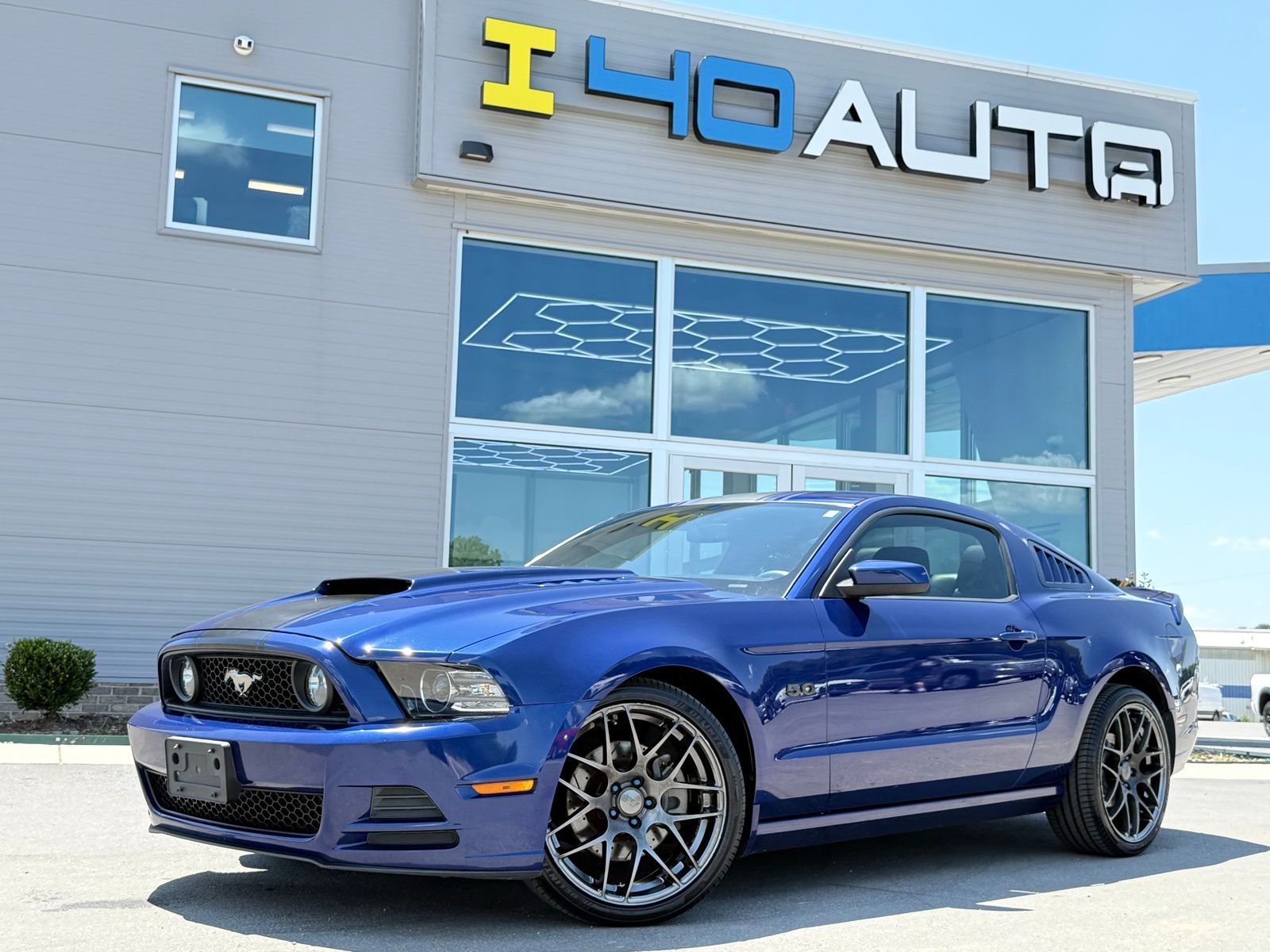 Blue Metallic 2013 Ford Mustang GT Premium Coupe RWD Coupe Rear-Wheel Drive 6-Speed Automatic