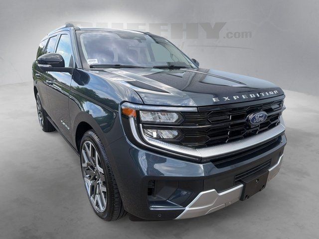 Certified Used 2025 Blue Metallic Ford Platinum image 2