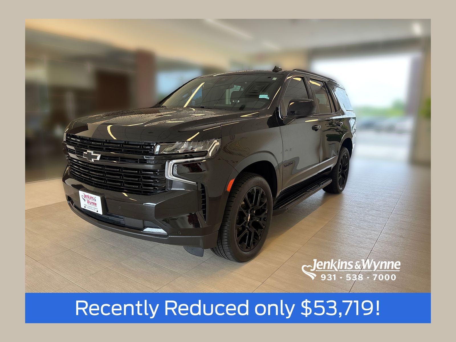 Black 2023 Chevrolet Tahoe RST 4WD SUV / Crossover Four-Wheel Drive