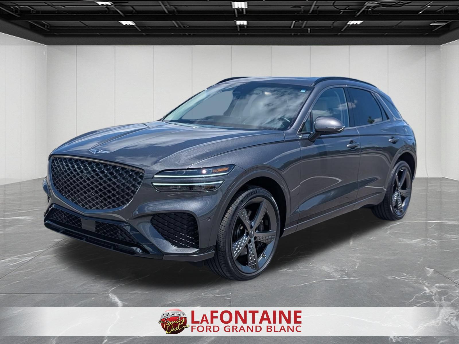 Gray 2022 Genesis GV70 SUV / Crossover All-Wheel Drive 8-Speed Automatic